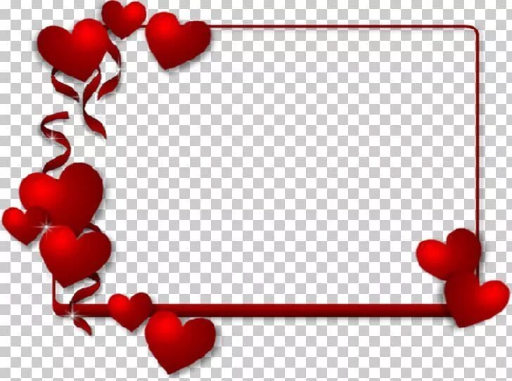 Рамка для фото сердце Valentine's Day Frames Heart Paper PNG - area, borders and frames, clip art, coe