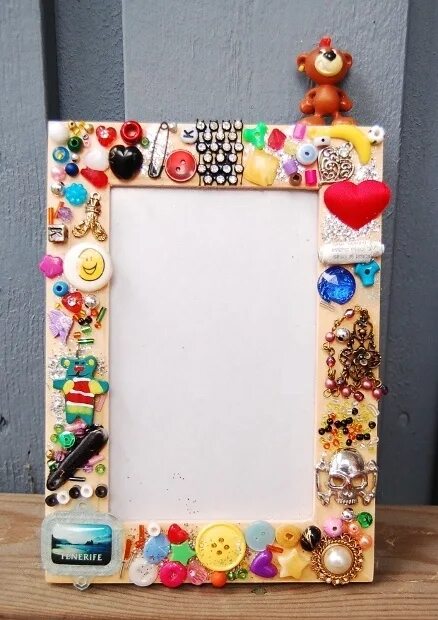 Рамка для фото в домашних условиях Decorative Photo Frame Picture frame decor, Frames diy crafts, Picture frame cra