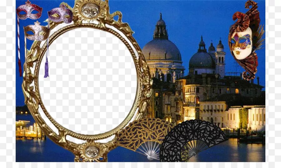 Рамка фото спб Venetian Frame - Venetian Frame with Masks - CleanPNG / KissPNG