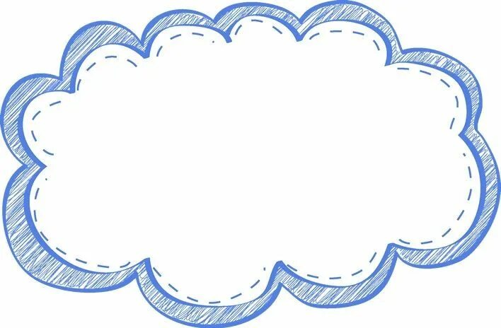 Рамка облако для фото Cloud clipart 5 Free clip art, Frame clipart, Borders and frames