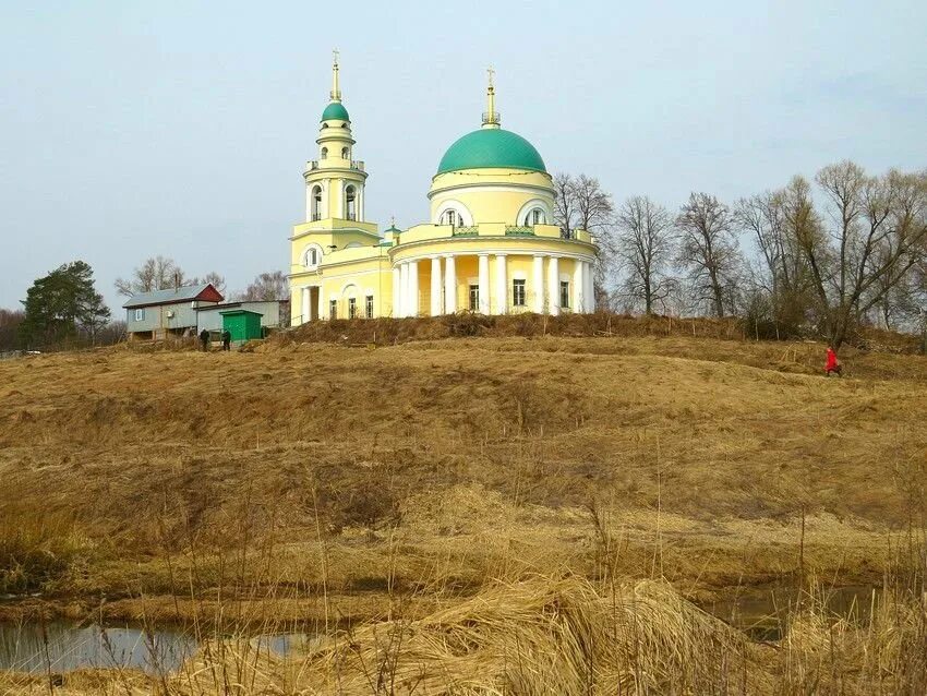 Рамкад совхозная ул 6 село архангельское фото Панорама: Церковь Архангела Михаила, православный храм, Россия, Московская облас