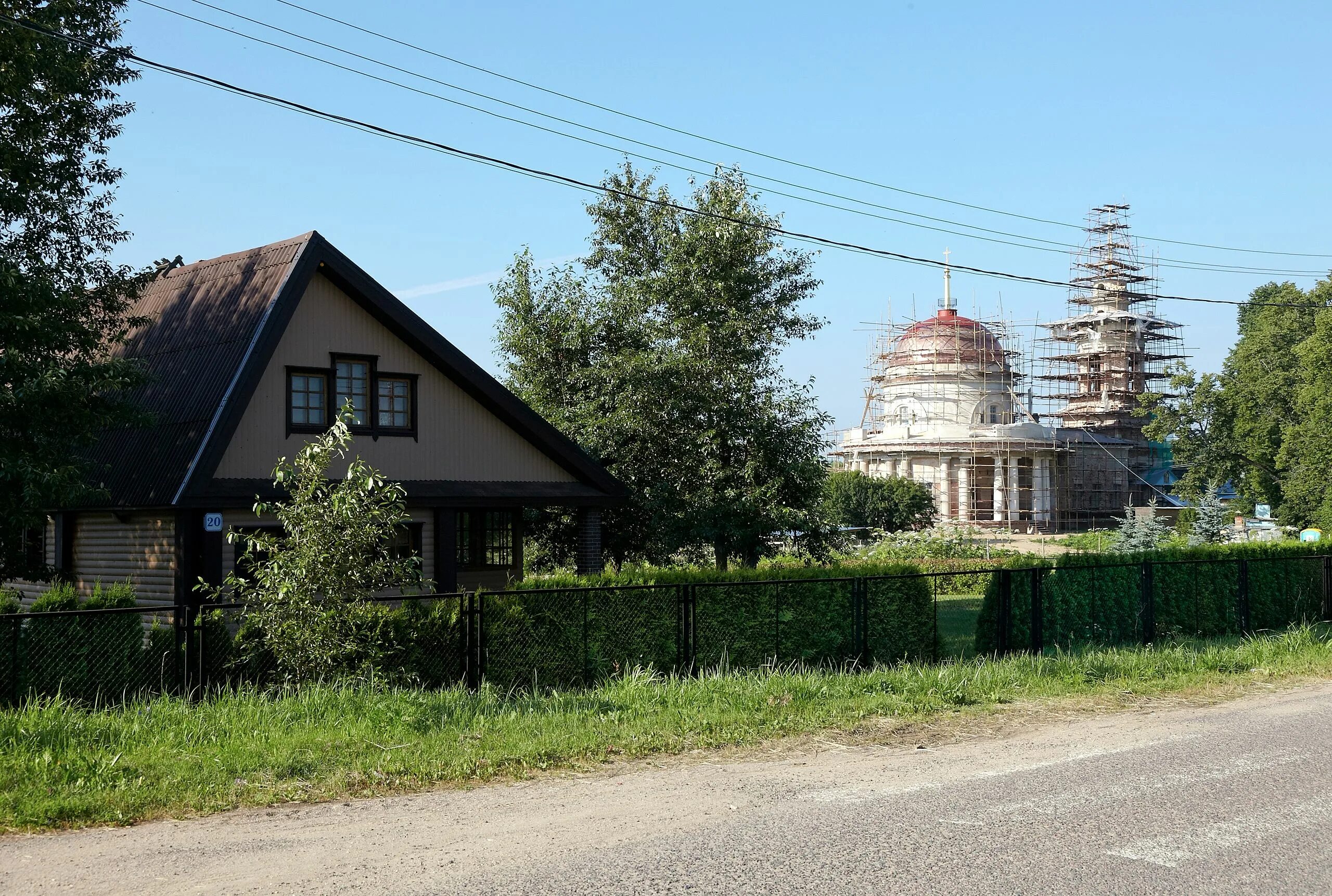 Рамкад совхозная ул 6 село архангельское фото Файл:Church of Saint Michael (Arhangelskoe) 04.jpg - Википедия