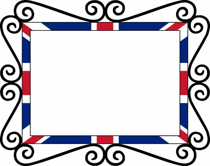 Рамки для фото флаги UK Union Flag frame by @Firkin, A frame with border in the colours of the Union 