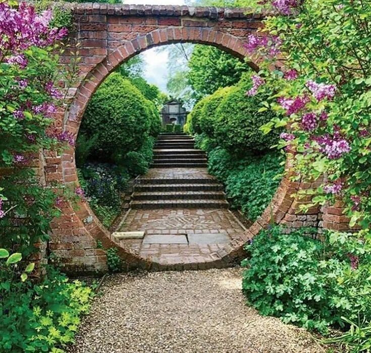 Рамки фото сада Moon gate Moon gate, Garden design, Garden landscaping