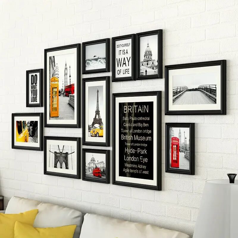 Рамки на стене в интерьере как называется European Style Frames For Wall Decoration,picture Frames Set,photo Frame,mural F