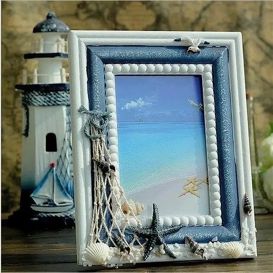 Рамки в морском стиле фото Hot Item Hot in Sale Amazing Beautiful Mediterranean Style Photo Frame Coastal p