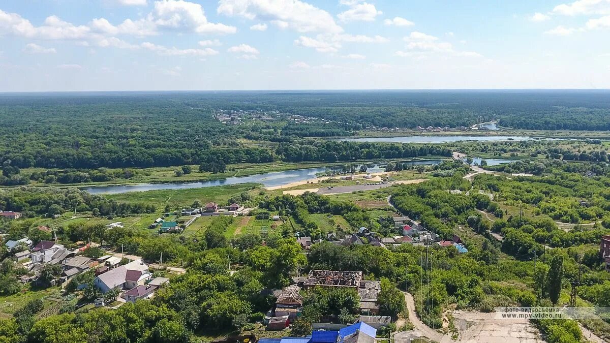 Рамонь воронеж фото Вид на поселок Рамонь - поселок Рамонь, Рамонский район, Воронежская область, Ро