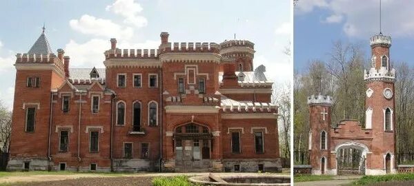 Рамонь замок фото Замок принцессы Ольденбургской (п.Рамонь, Воронежская область) - Путешествия, эк