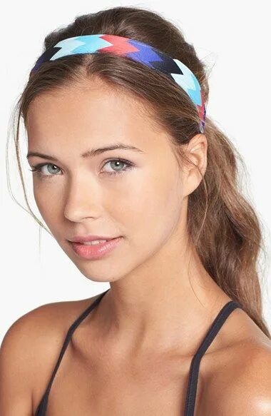 Ранняя сандра орлова фото Sweaty Bands 'Chevron Shuffle' Head Wrap Nordstrom