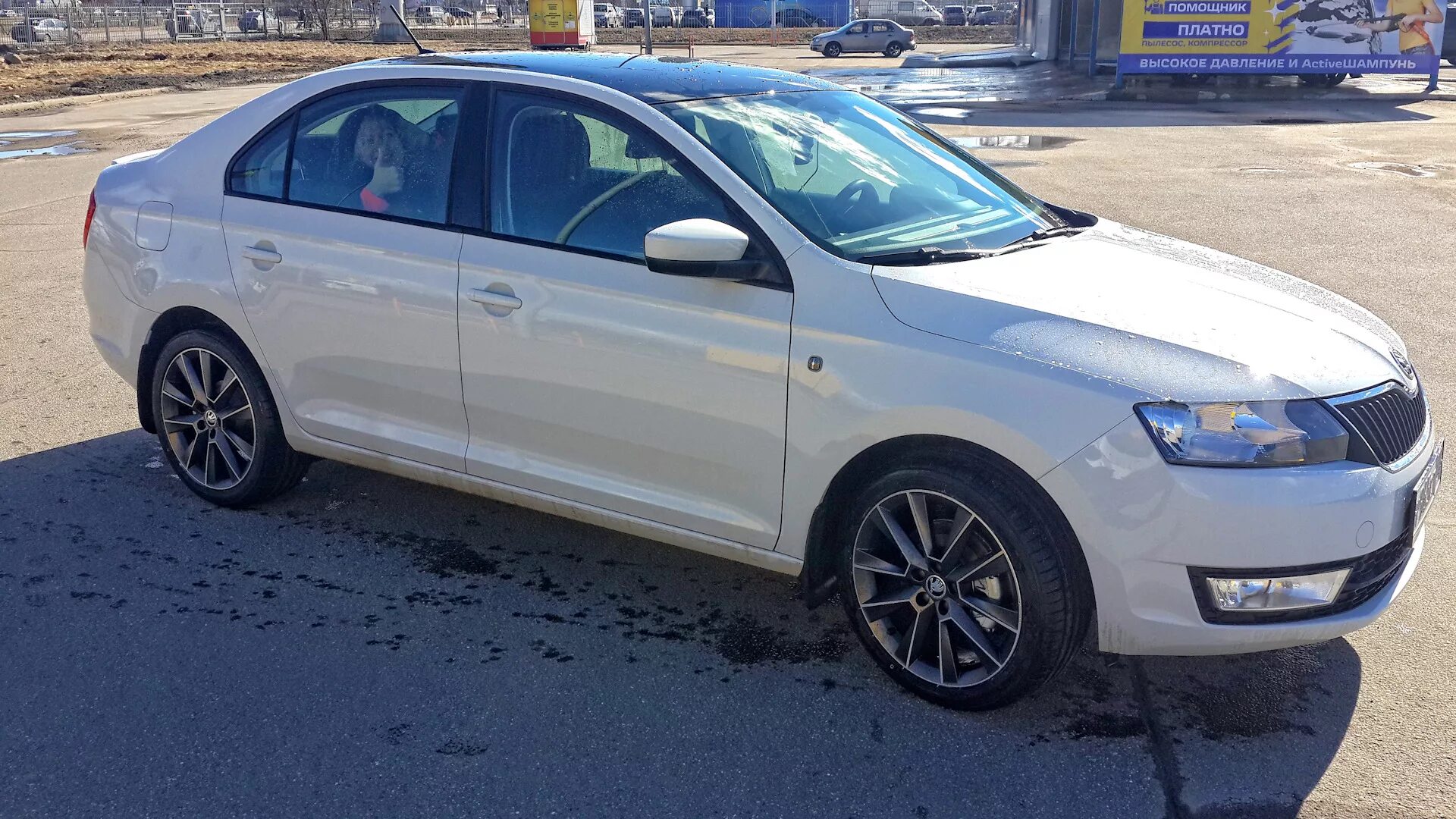 Рапид на 16 дисках фото Savio 17 & Toyo Proxes Sport. Шок и трепет - Skoda Rapid (1G), 1,4 л, 2017 года 