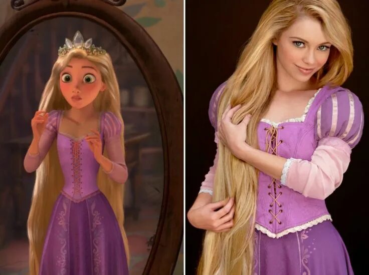 Рапунцель герои фото What Disney Princesses Would Look Like in Real Life Disney princess, Princess, D