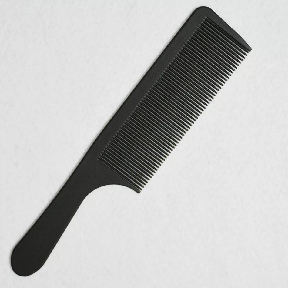 Расческа для мужской стрижки Carbon Haircut Comb Black Salon Hairdressing Comb Antistatic Heat Resistant Hair