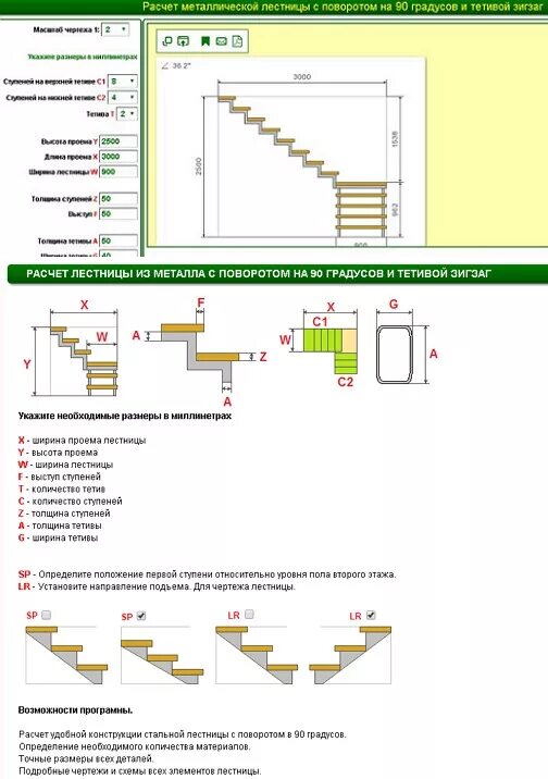 Расчет деревянной лестницы онлайн калькулятор с чертежами Расчет ступеней лестницы калькулятор фото - DelaDom.ru