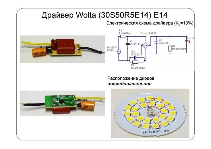 Расчет драйвера для светодиодного светильника своими Привет, мои маленькие любители гик-харкора! В первой части обзора светодиодных л