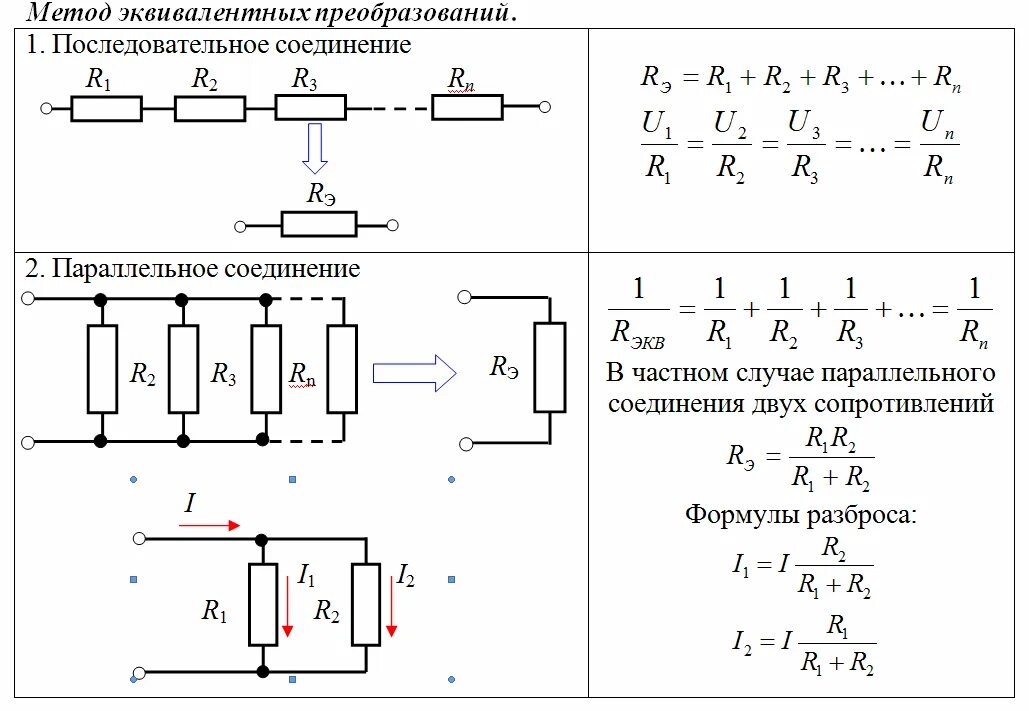 Расчет электрических схем онлайн Опорный конспект по электротехнике: http://electricalschool.info/konspekt.doc