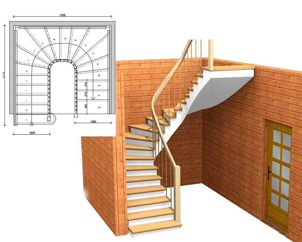 Расчет лестница на второй этаж фото Проект лестницы на второй этаж в частном доме - CormanStroy.ru
