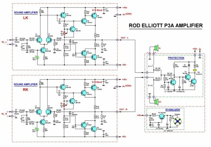 Расчет схемы усилителя 2x150W Güç amplifikatörü Uydudoktoru Forum Elektronik devre, Devre şeması, Devre