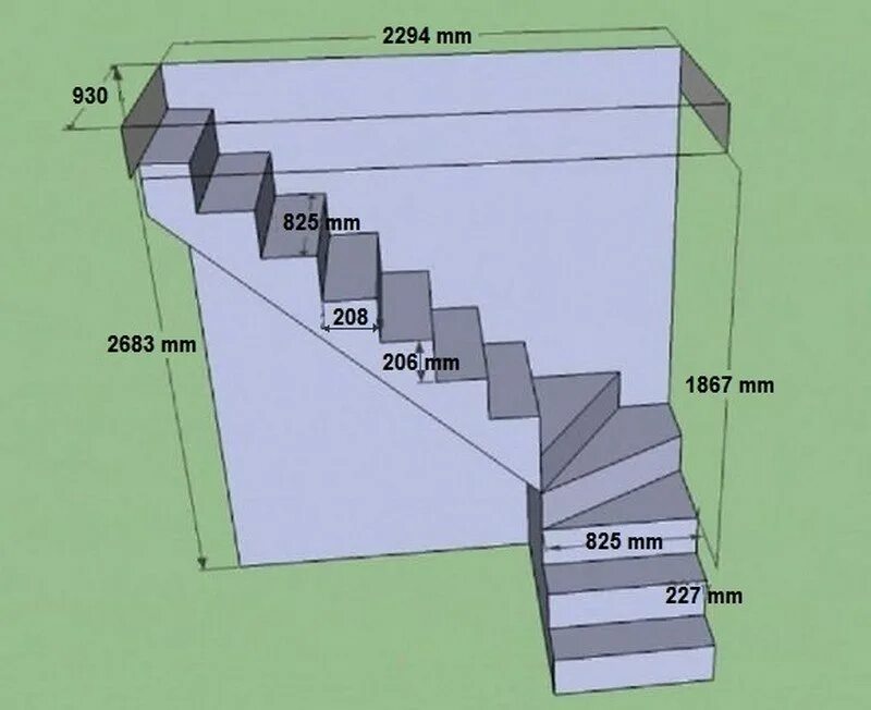 Расчет уличной лестницы онлайн калькулятор с чертежами Расчет междуэтажной лестницы. Чтобы после установки лестницы на второй этаж вам 