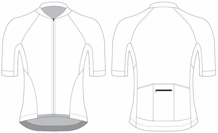 Рашгард выкройка женский Custom Blank Cycling Jersey Design Template - Cyclingbox for Blank Cycling Jerse