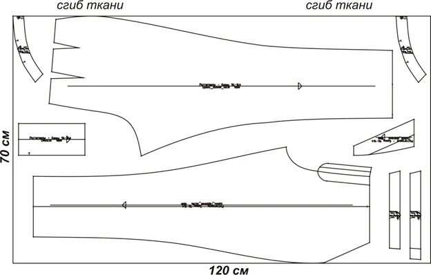 Раскладка выкройки брюк на ткани Выкройки-Легко.рф: стильная одежда своими руками Шить просто - Выкройки-Легко.рф