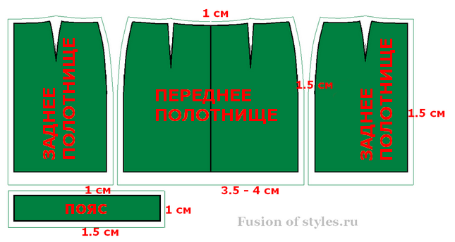 Раскладка выкройки юбки на ткани Раскладка выкройки прямой юбки на ткани Выкройки, Ткань, Юбка