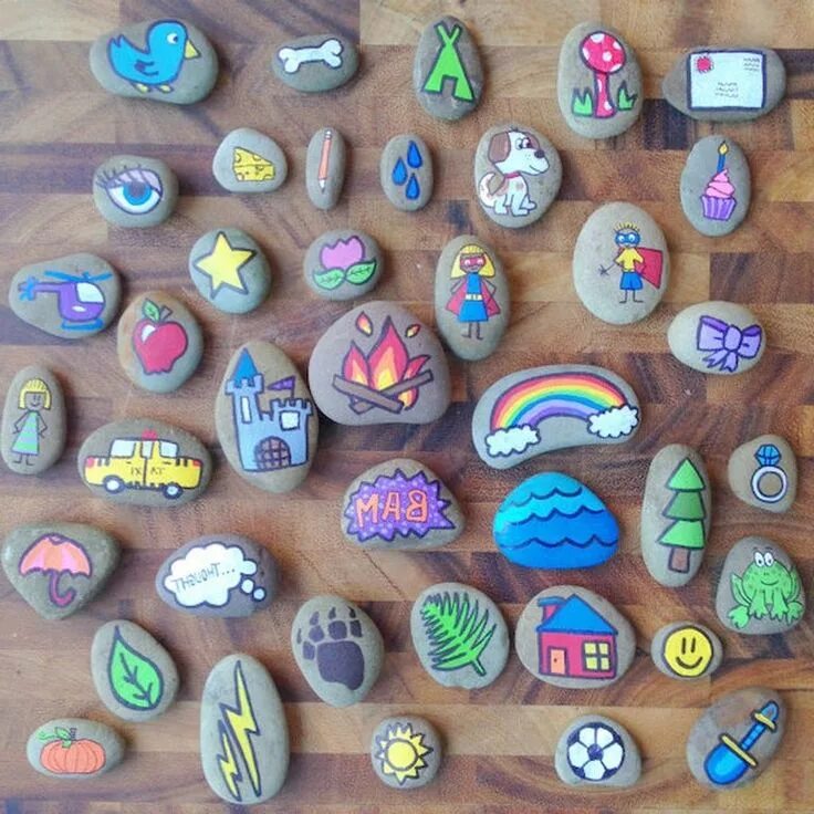 Раскрашенные камни фото 11+ DIY painted rocks ideas that Inspire you and your family Rock crafts, Painte