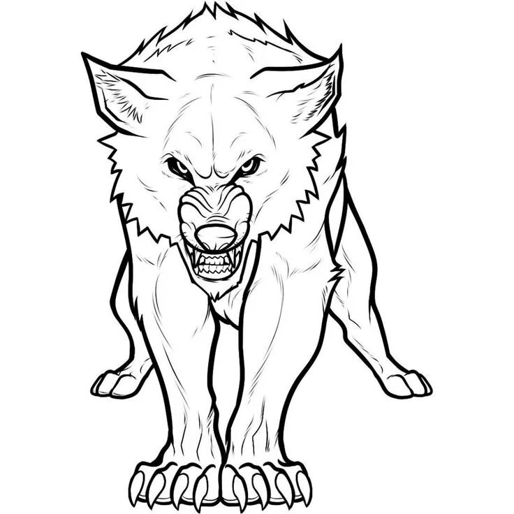 Раскрасить фото волка онлайн Free Printable Wolf Coloring Pages For Kids