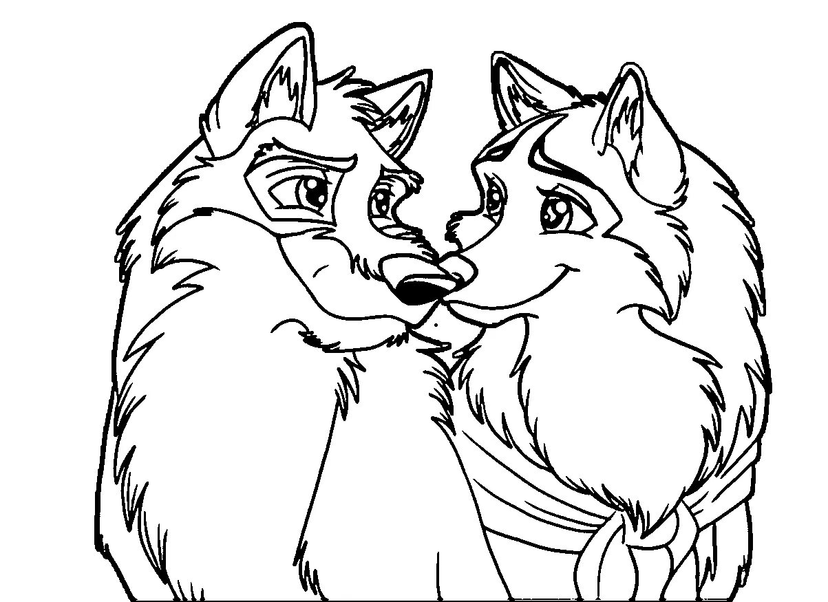 Раскрасить фото волка онлайн wolf coloring pages to print - Clip Art Library