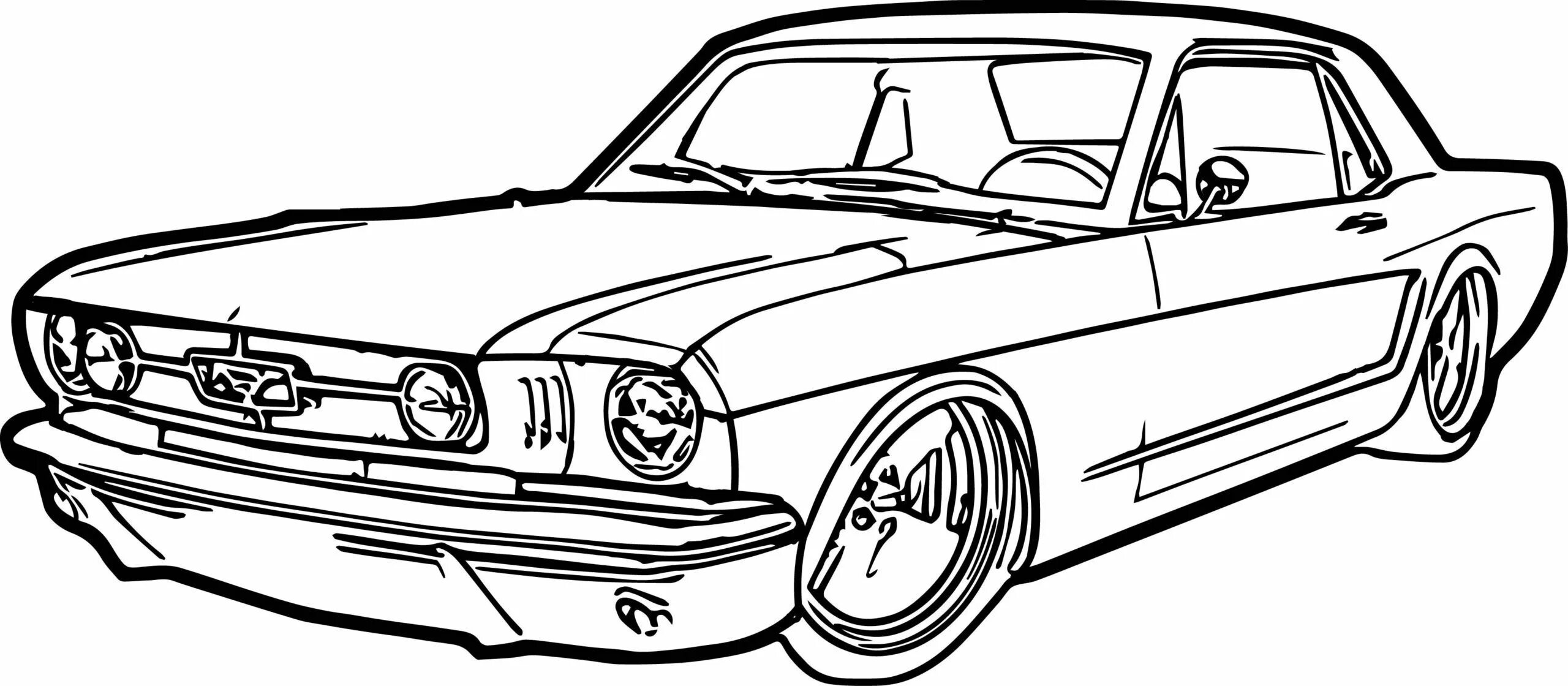 Раскраска машина тюнинг Pin on Vehicles Coloring Pages