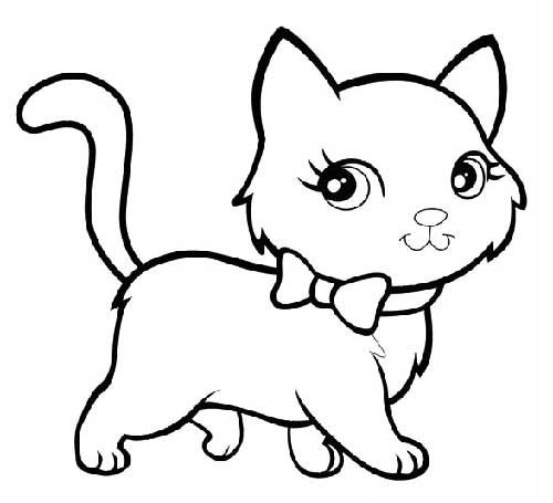 Раскраски кошек фото 50 Desenhos de Gato para Imprimir e Colorir - Online Cursos Gratuitos Desenhos d