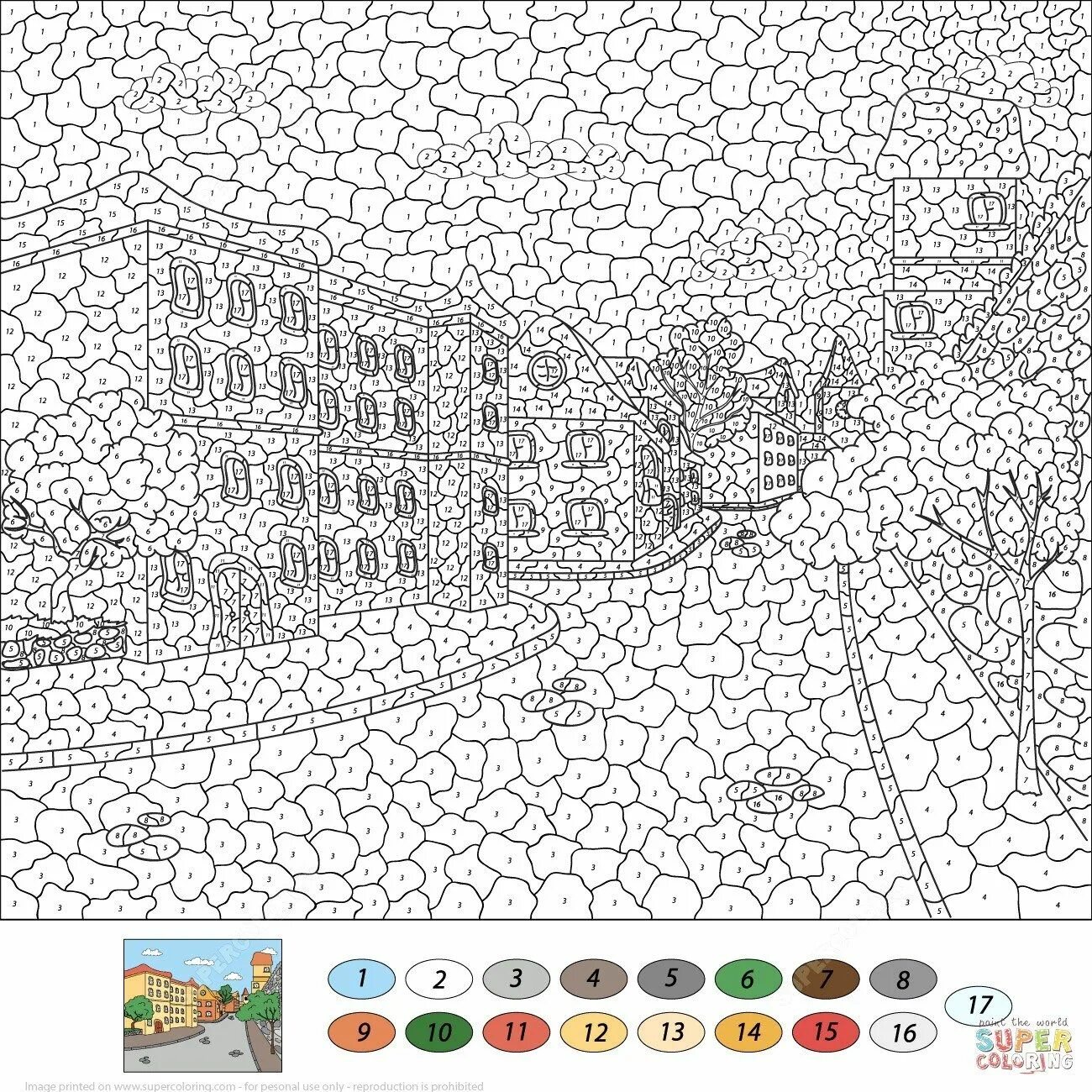 Раскраски по номерам по фото заказать Printable Number Coloring Pages Difficult Color Numbers Coloring Pages Fototo Me