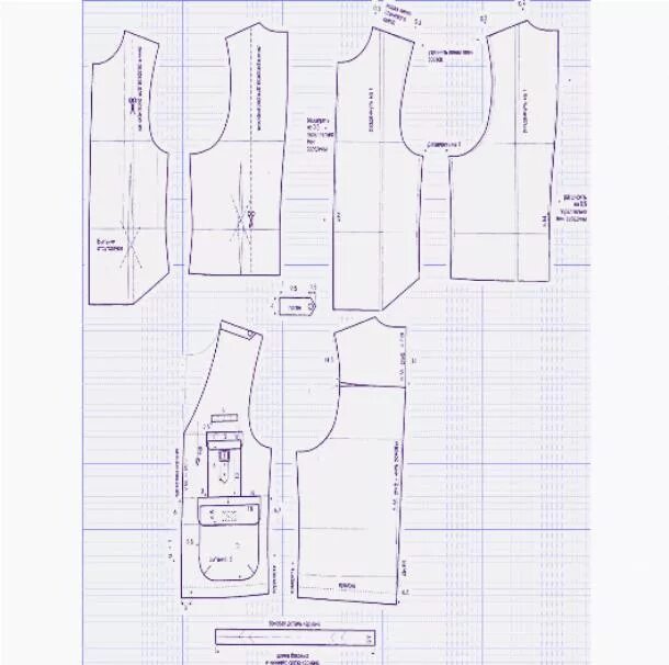 Раскрой жилета из ткани выкройка Выкройка женского утепленного жилета Магия бисера