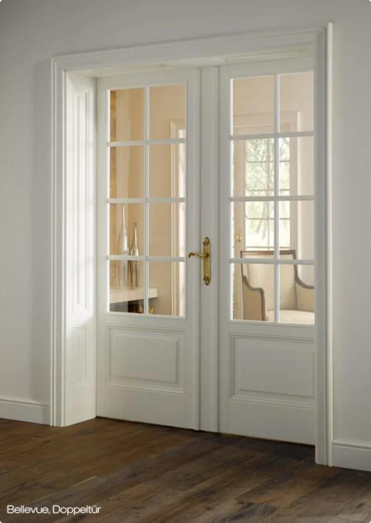 Распашные двери фото Adding Architectural Interest: A Gallery of Interior French Door Styles & Ideas 