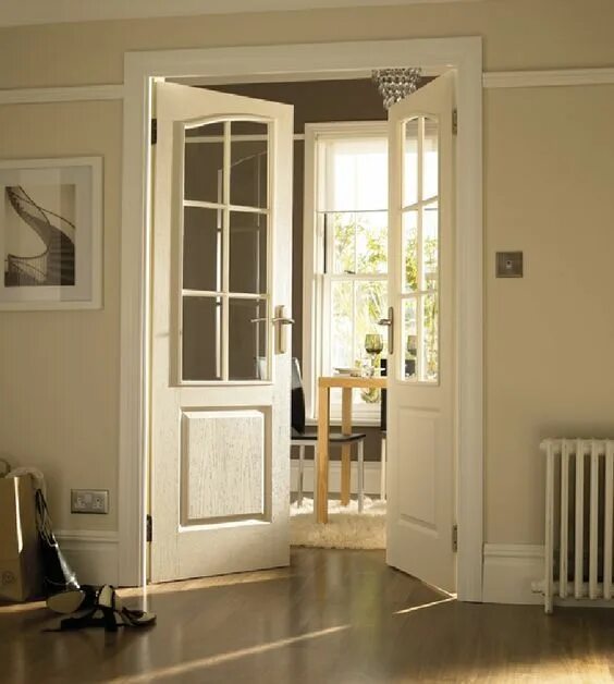 Распашные двери межкомнатные в интерьере interior french doors - Google Search: Prehung interior french doors, French doo