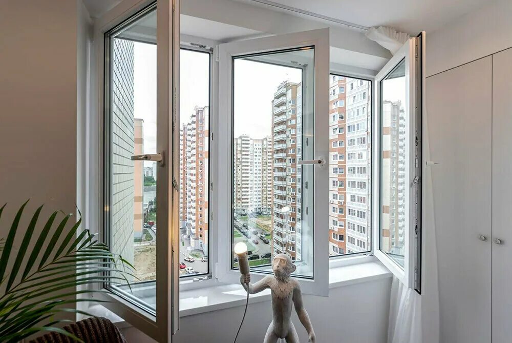 Распашные окна фото Yarkie Okna, windows, Krasnoyarsk, 78th Dobrovolcheskoy Brigady Street, 14А - Ya