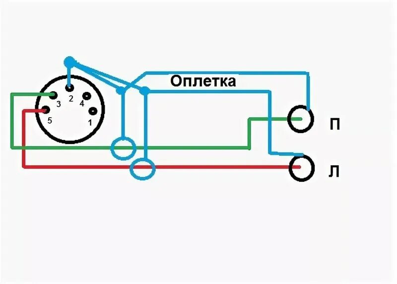 Распайка 5 штырькового советского Распайка для советских усилителей