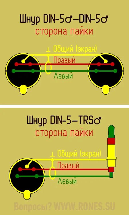 Распайка 5 штырькового советского аудио штекера Будет ли лучше: предусилитель в усилитель "разной национальности". - Сообщество 