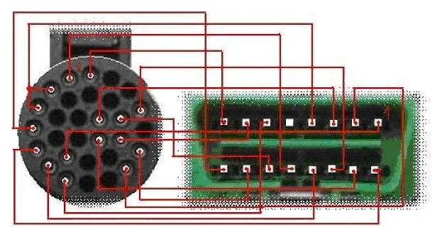 Распайка адаптера Ремонт Lexia, распиновка - Cirtoen, Peugeot - AUTO TECHNOLOGY