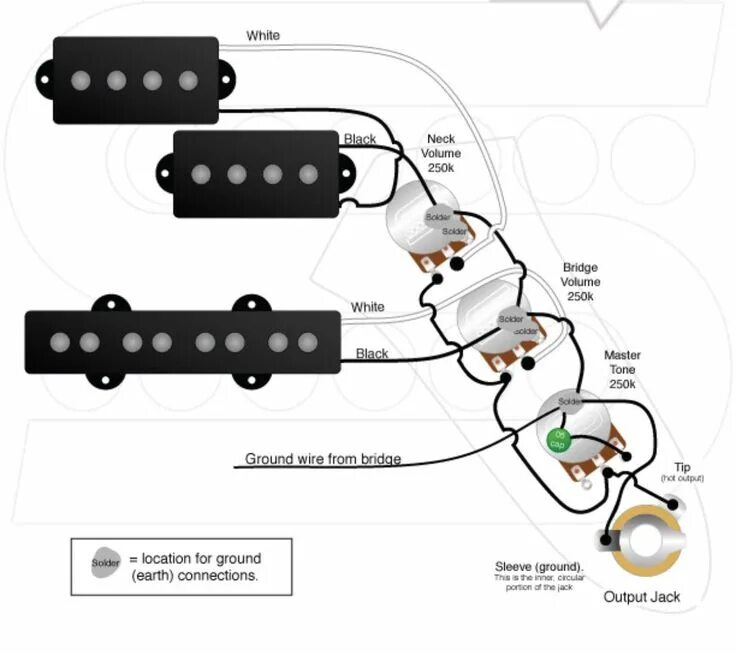 Распайка бас гитары Pin on wiring diagrams Guitar making tools, Guitar pickups, Bass guitar