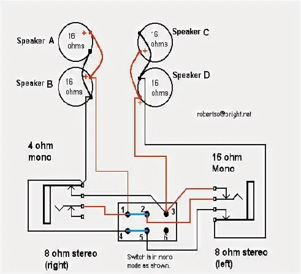 Распайка динамиков 4x12 cabinet wiring help?