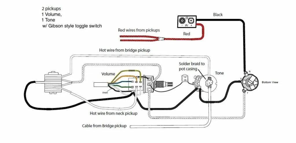 Распайка emg How To Wire Emg Active Pickups