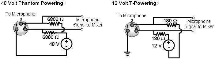 Распайка фантомного питания File:Powering.jpg - Wikipedia