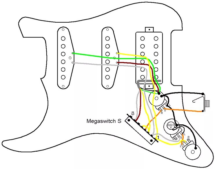 Распайка fender stratocaster Радио для всех - Подключение звукоснимателей7