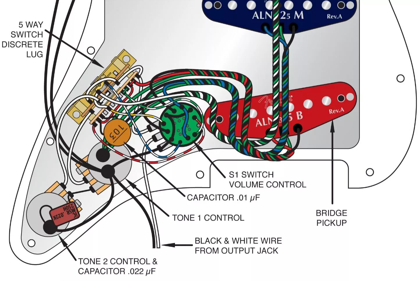 Распайка фендер стратокастер Fender Support Wiring Diagrams