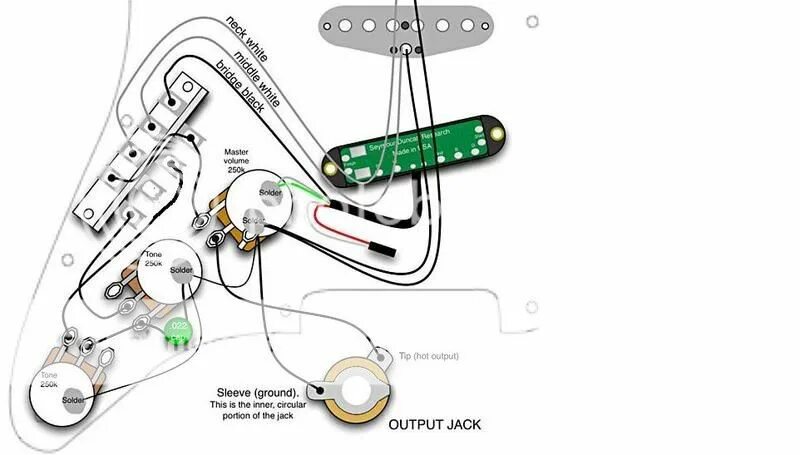 Распайка фендеров HSS Stratocaster Wiring Questions