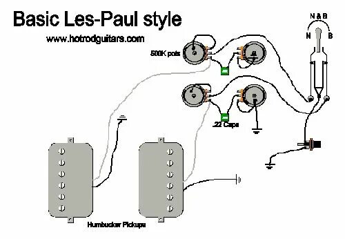 Распайка gibson les paul Les Paul Wiring Diagram - http://www.automanualparts.com/les-paul-wiring-diagram