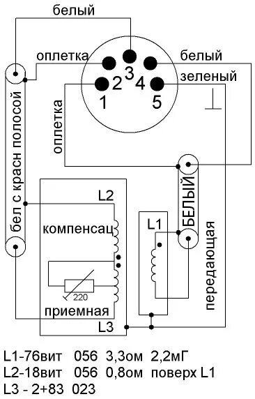 Распайка и сопротивление катушки металлоискателя tx 960 Металлоискатель АСЕ250 подключение катушки.