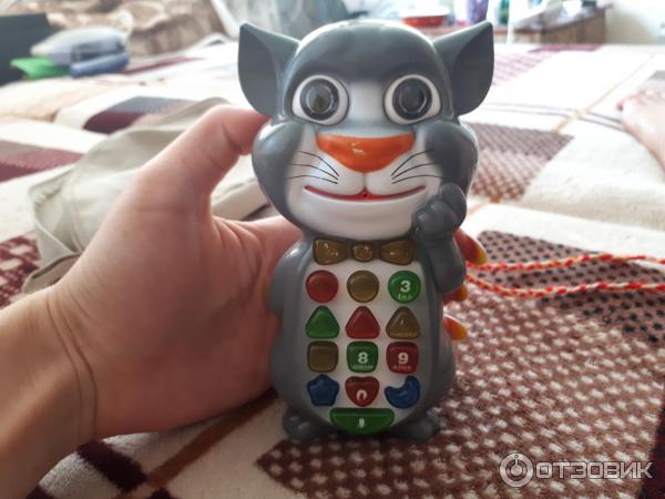 Распайка игрушки говорящий кот Отзыв о Детская развивающая игрушка Joy Toy "Говорящий кот Том" Сразу стал любим