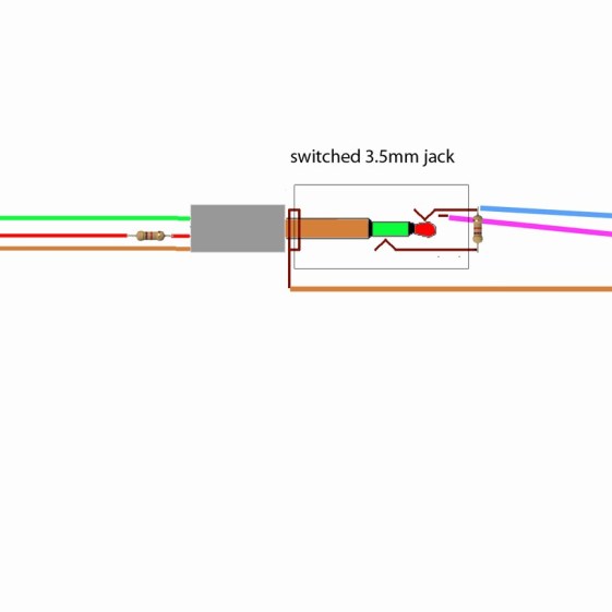 Распайка jack Распайка 3.5 мм jack - Brochage splitter jack micro + casque.