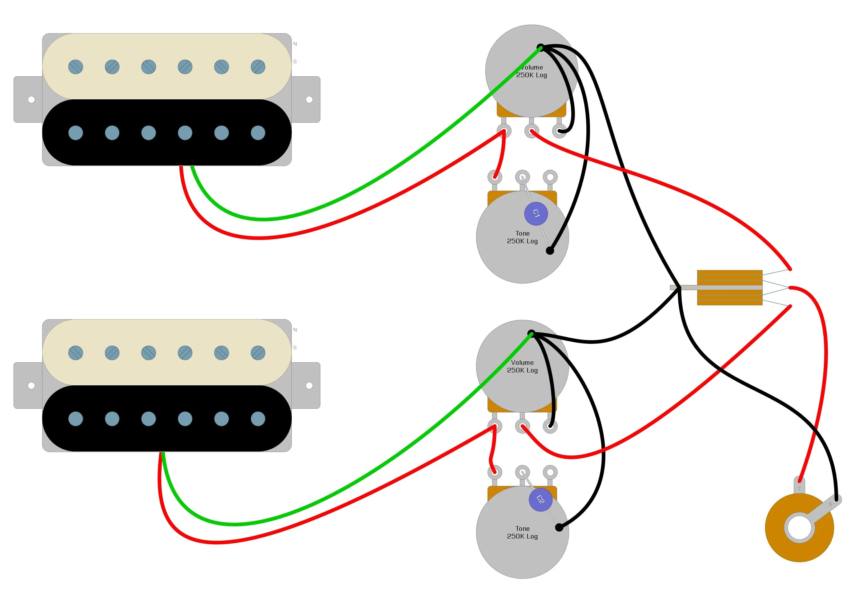 Распайка купить Wiring Diagram For Dimarzio Paf Pro Humbucker - Collection - Faceitsalon.com